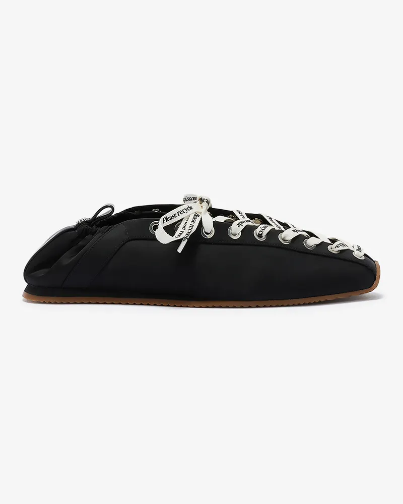 Ganni Sporty Ballerina in Schwarz - Größe Schwarz