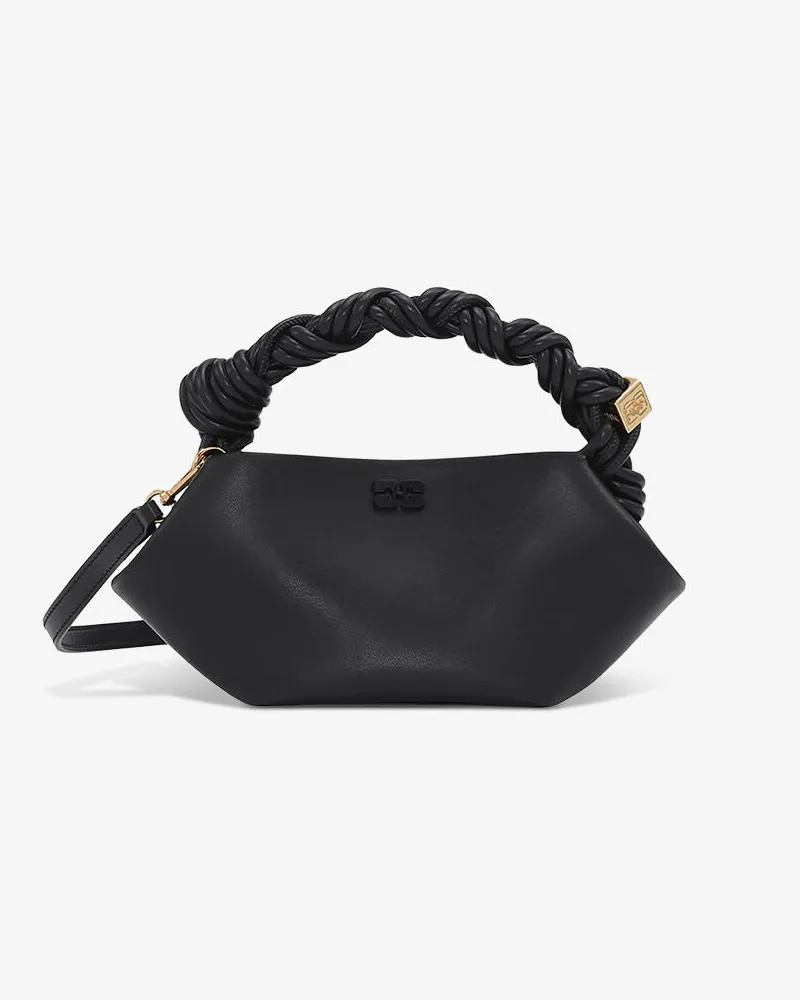 Ganni Mini-Bou-Tasche in Schwarz Schwarz