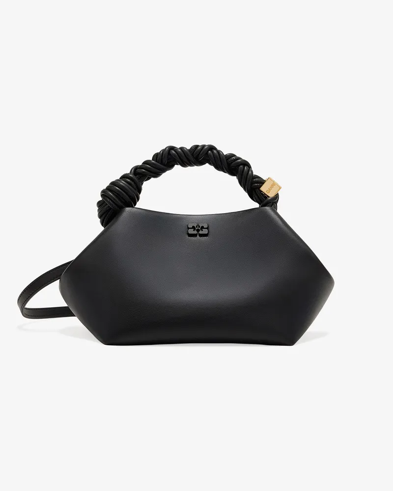 Ganni Schwarze kleine Bou Tasche schwarz Schwarz