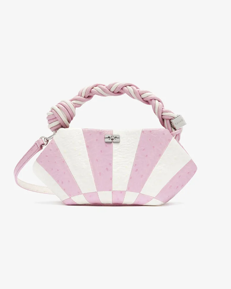 Ganni Mini-Bou-Tasche in Rosa Circus lila Lila