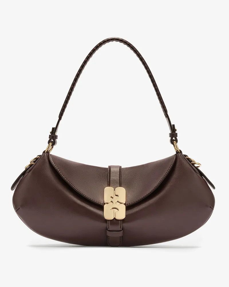 Ganni B-Kat Bag in braun Braun