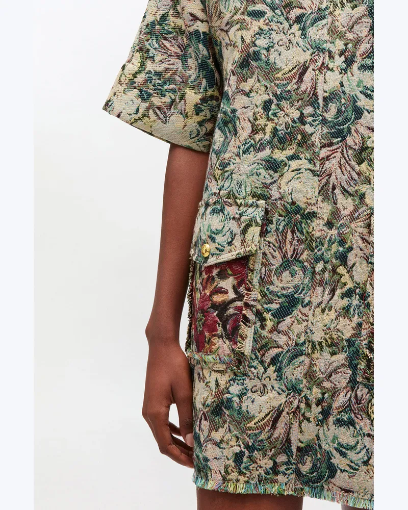 Ganni Kimono-Kleid aus Tapestry - Größe gemischt Gemischt