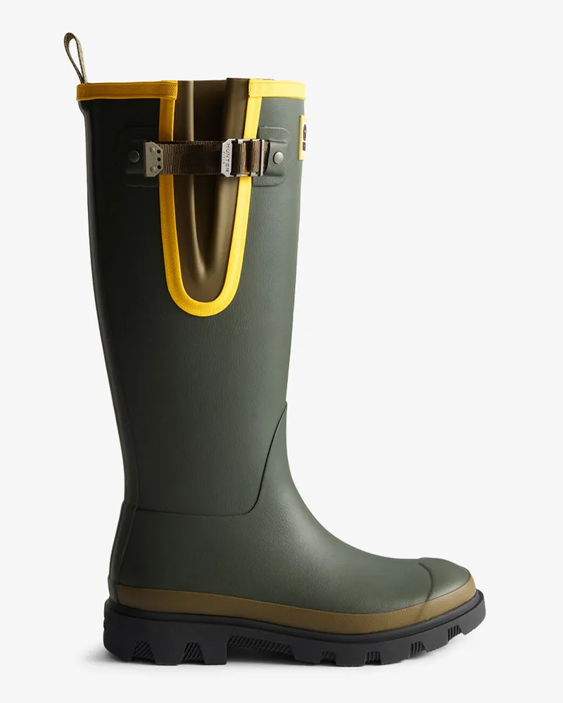 Ganni Downpour Tall Boots in Grün - Größe Grün