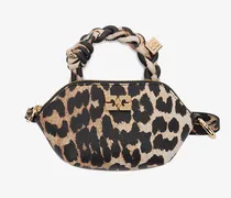 Bou Tasche Nano in Leopard-Optik braun