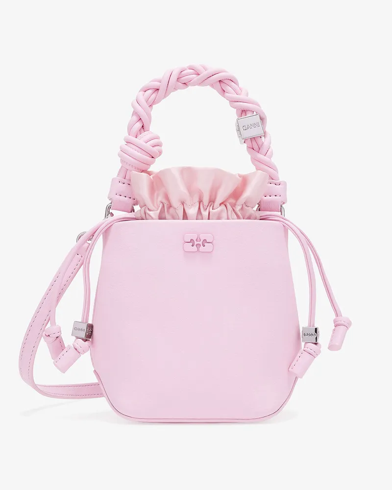 Ganni Rosa Mini-Bou-Beuteltasche Fairy Tale Fairy