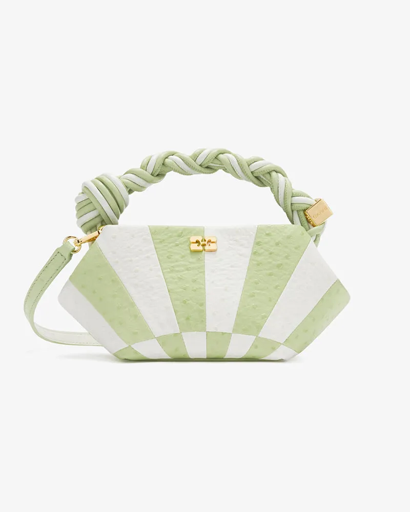 Ganni Mini Bou Tasche in Grün Circus Grün