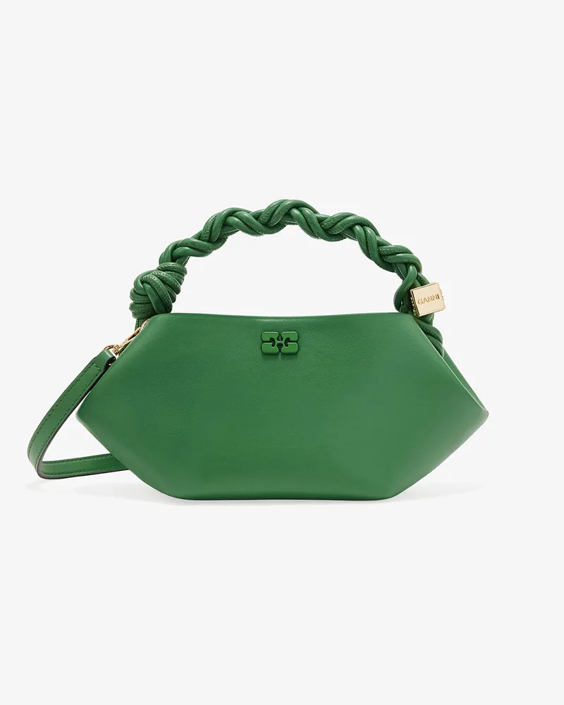 Ganni Grüne Mini Bou Tasche grün Grün