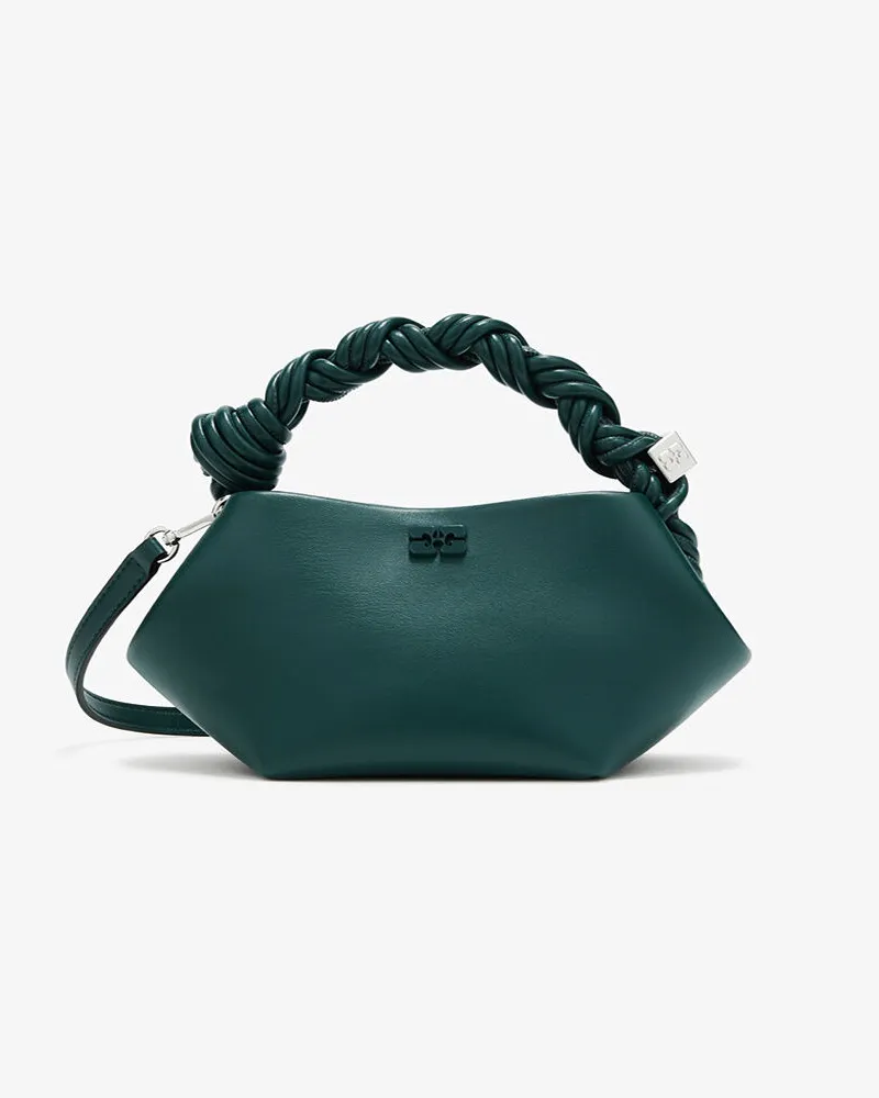 Ganni Mini-Bou-Tasche in Grün Grün