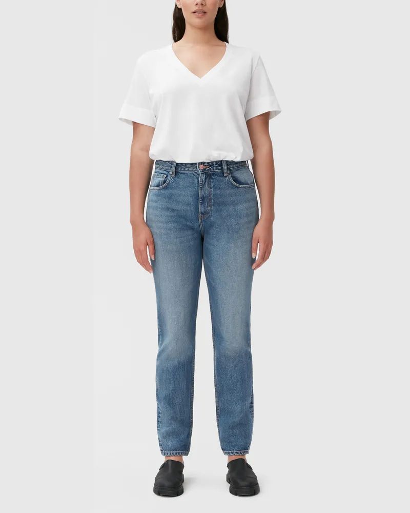 Ganni blau Swigy Jeans Baumwolle - Größe Blau