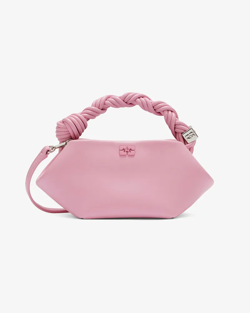 Ganni Mini-Bou-Tasche in Rosa Rosa
