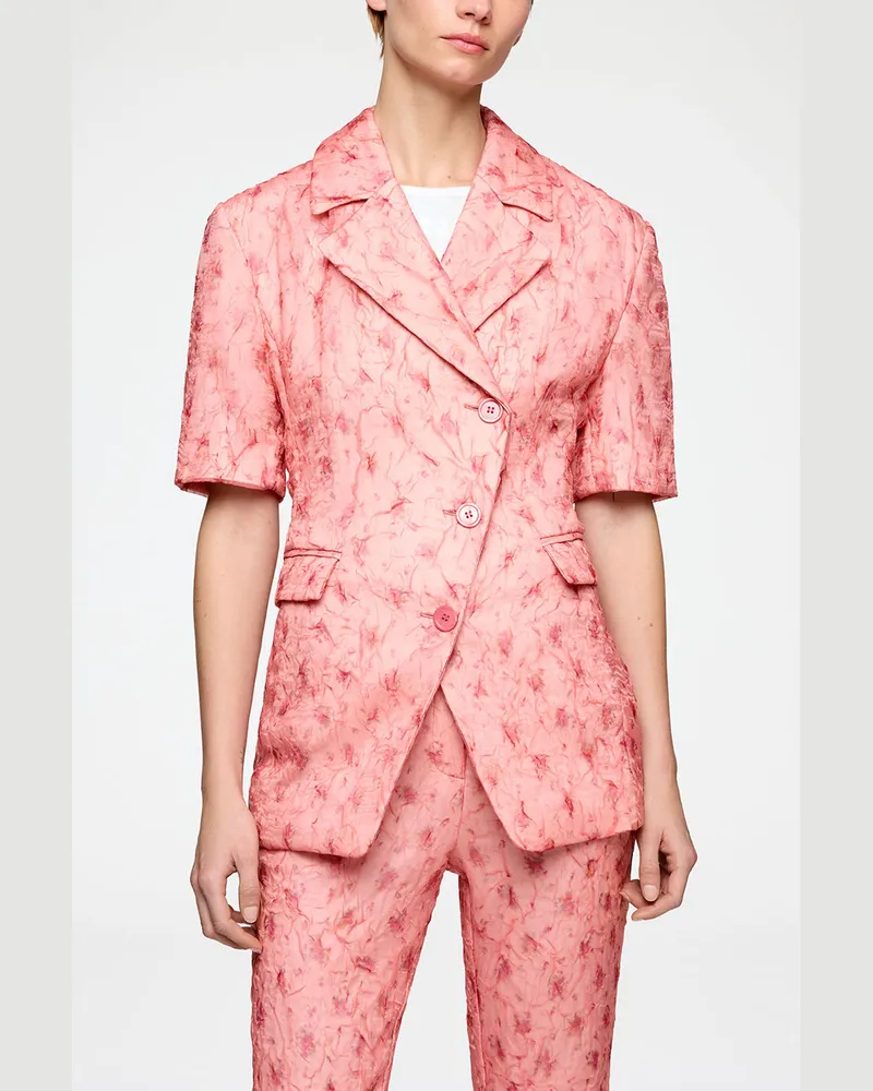 Ganni Blazer aus Shibori-Organza - Größe Lantana Lantana