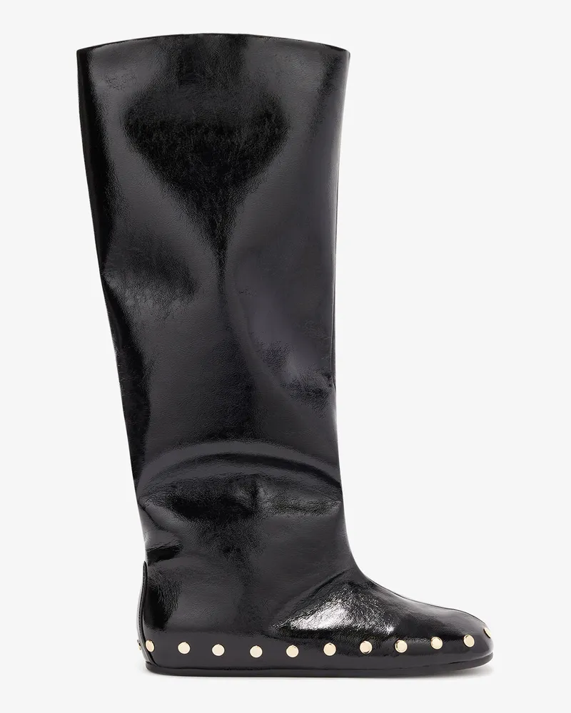 Ganni Hohe Jenny-Stiefel in Schwarz - Größe Schwarz