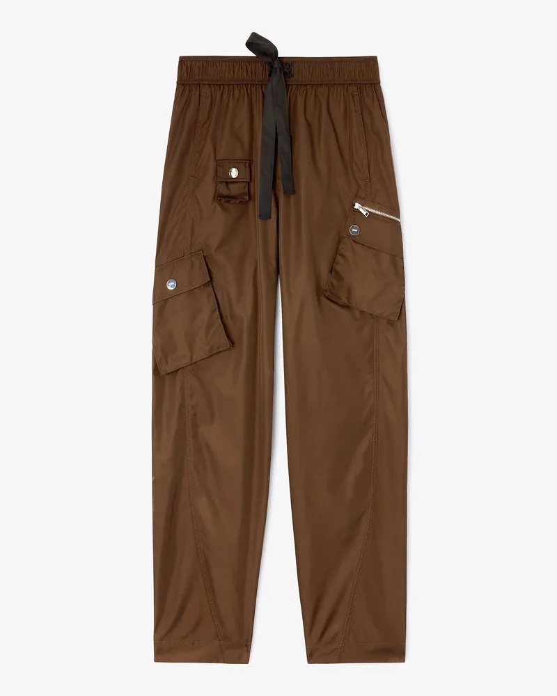Ganni Duchesse Nylonhose - Größe braun Braun