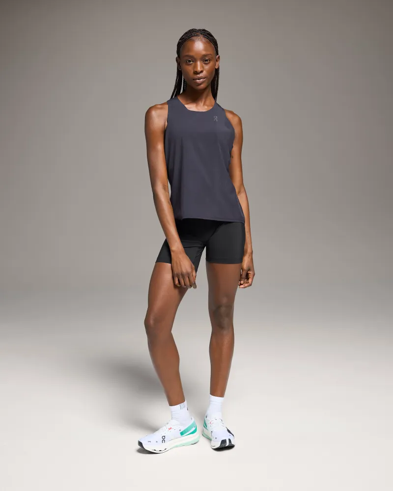 ON Race Tights Half Black