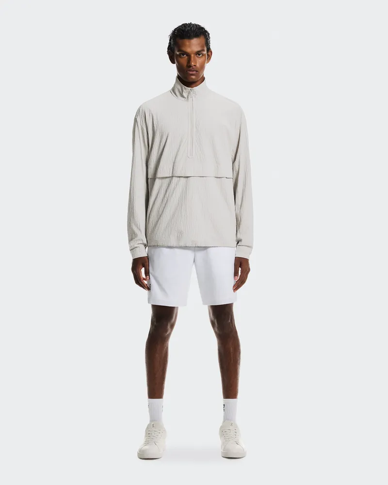 ON Courtside 1/2 Zip Eaze Beige