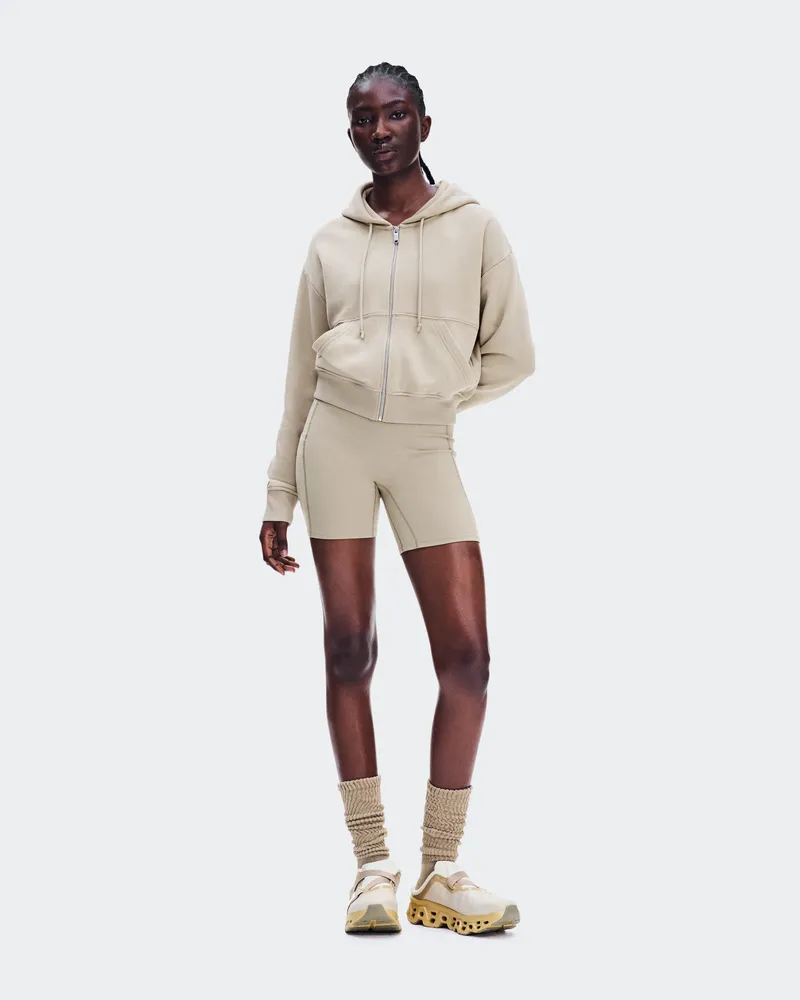 ON Club Collective Full Zip Hoodie FKA Beige