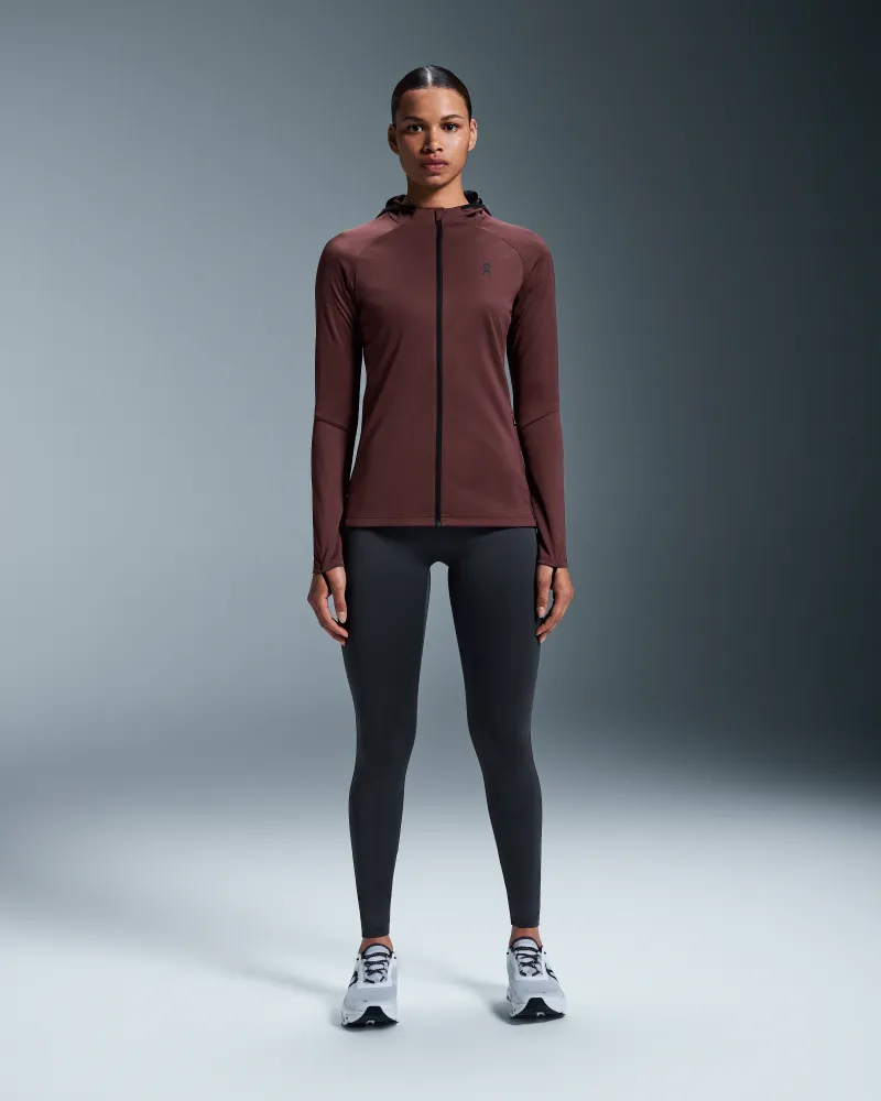 ON Climate Zip Hoodie Mulberry