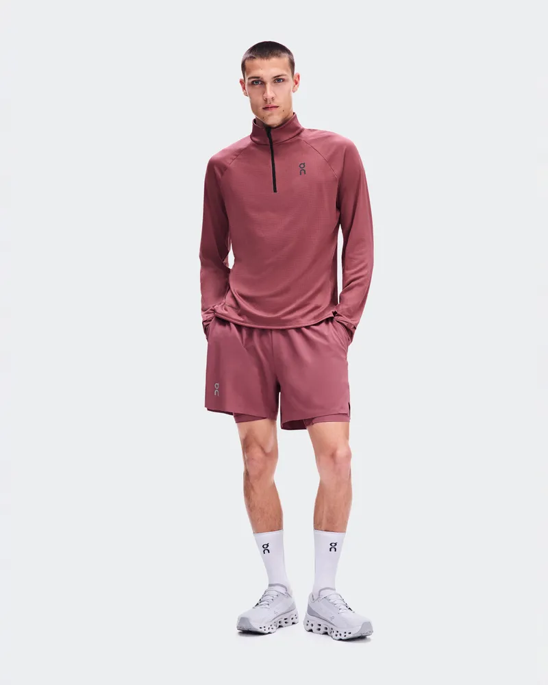 ON Train 2-in-1 Shorts Red