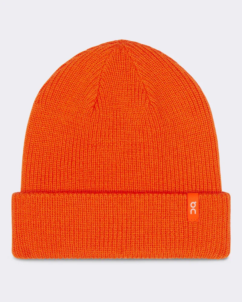 ON Merino Beanie Kids Orange