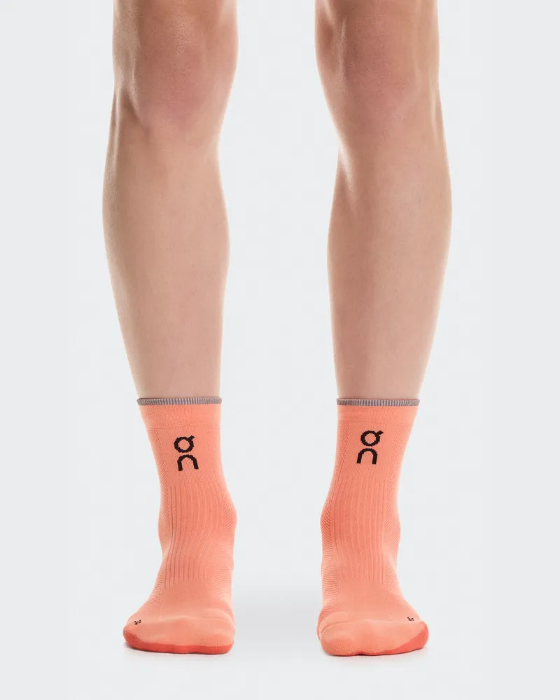 ON Elite Run Sock Mid Orange