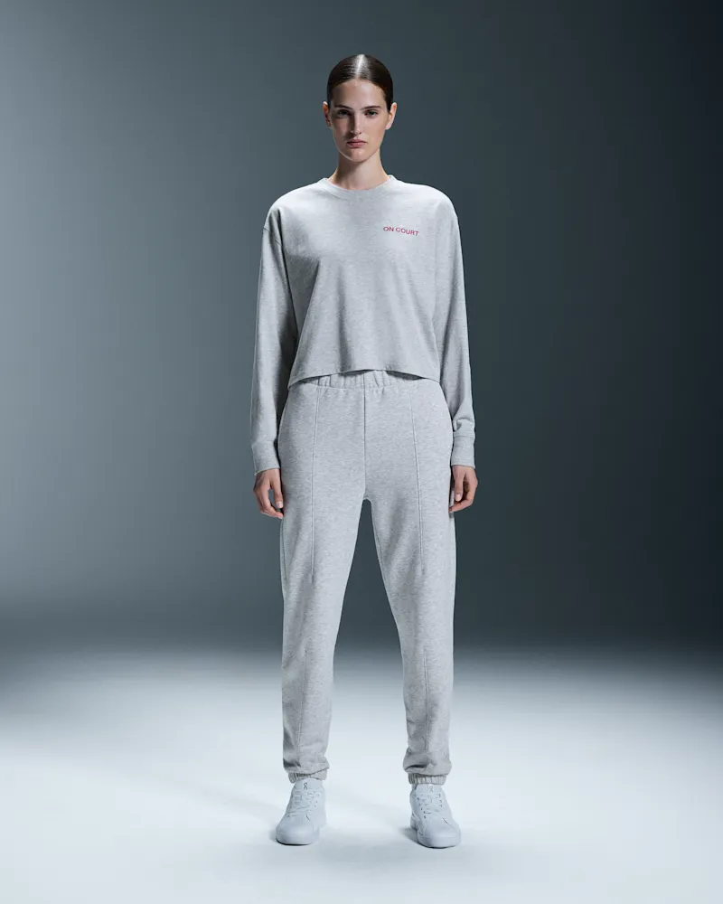 ON Open Club Lg-T Crop Grey
