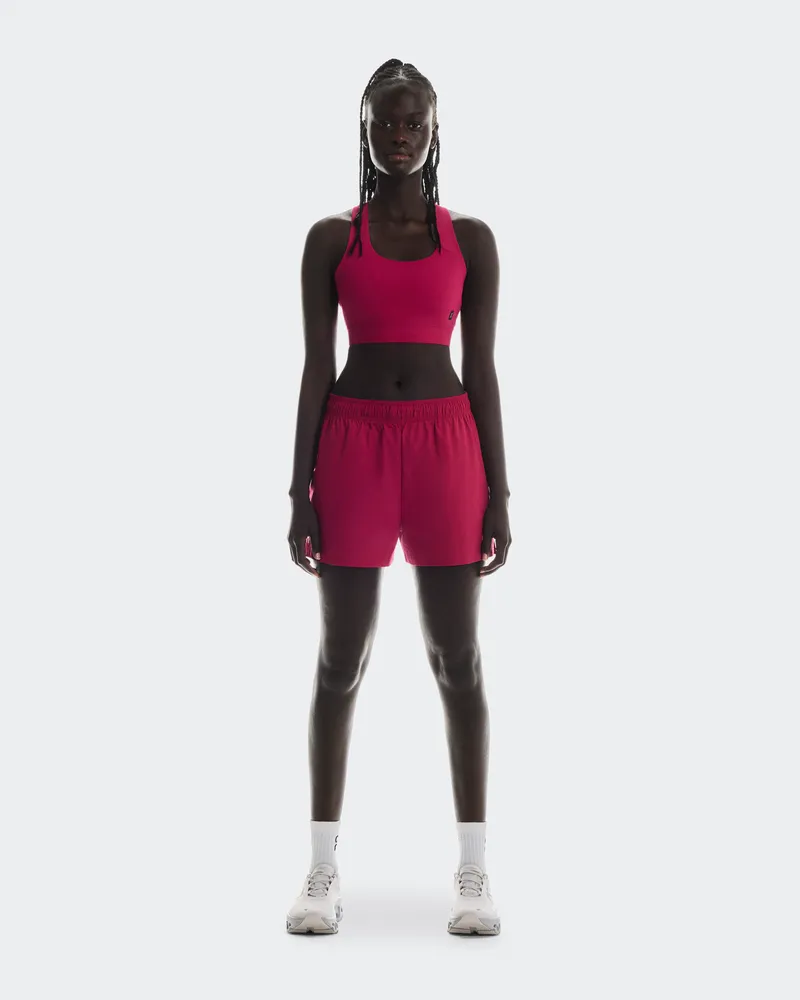 ON 3" Core Shorts Grenadine