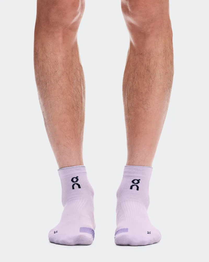 ON Performance Run Sock Mid Purple