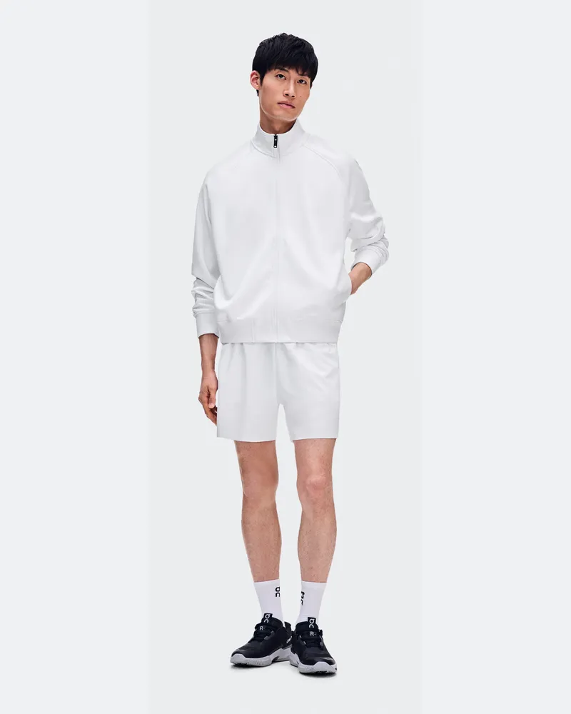 ON Courtside Full Zip LDN White