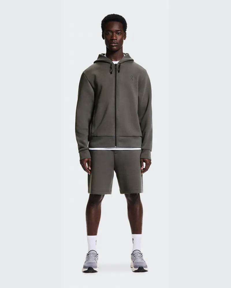 ON Focus Tech Zip Hoodie Shadow