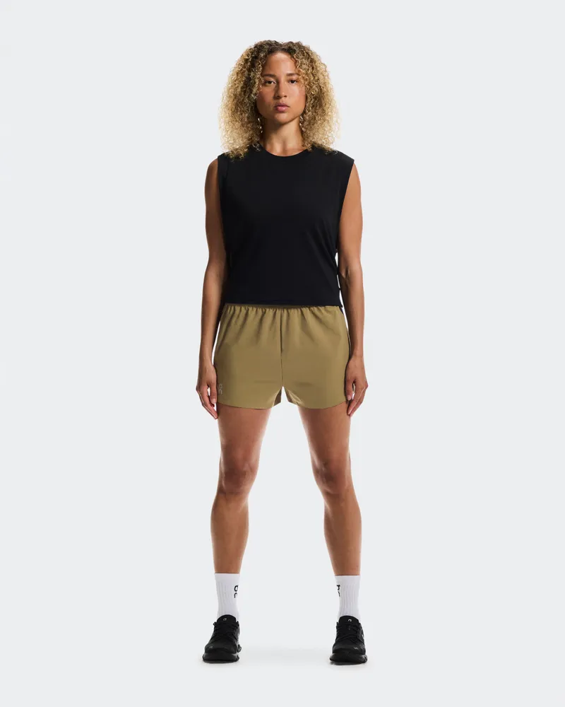 ON Train Shorts Brown