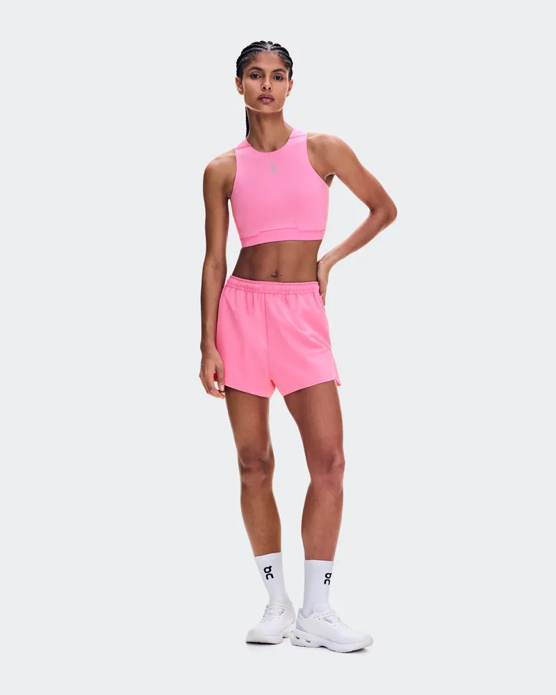 ON Train 2-in-1 Crop Pink