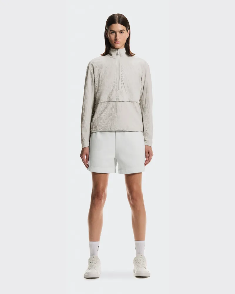 ON Courtside 1/2 Zip Eaze Beige