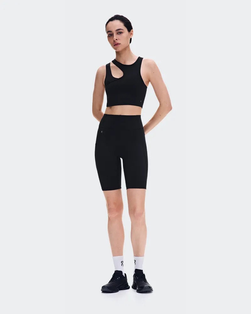 ON Studio Asymmetric Crop Black