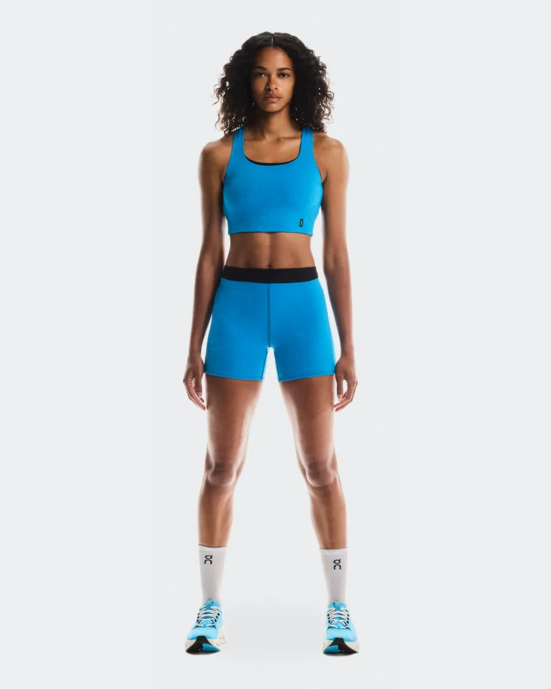 ON Pace Tights Short Blue