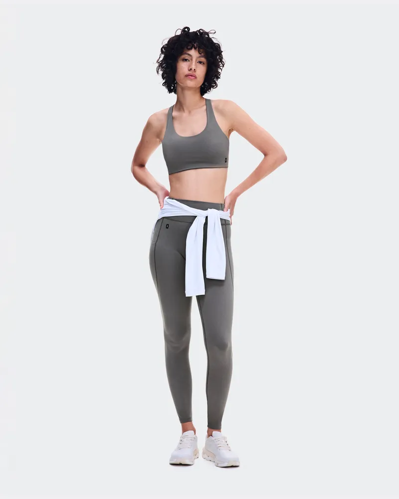 ON Studio Racerback Bra White