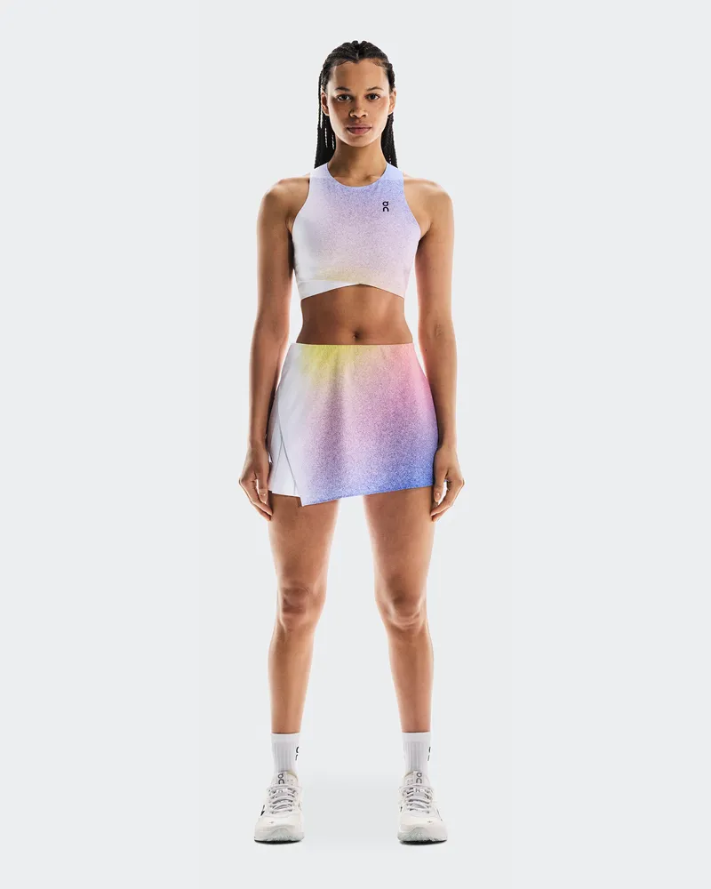 ON Court Crop Top White