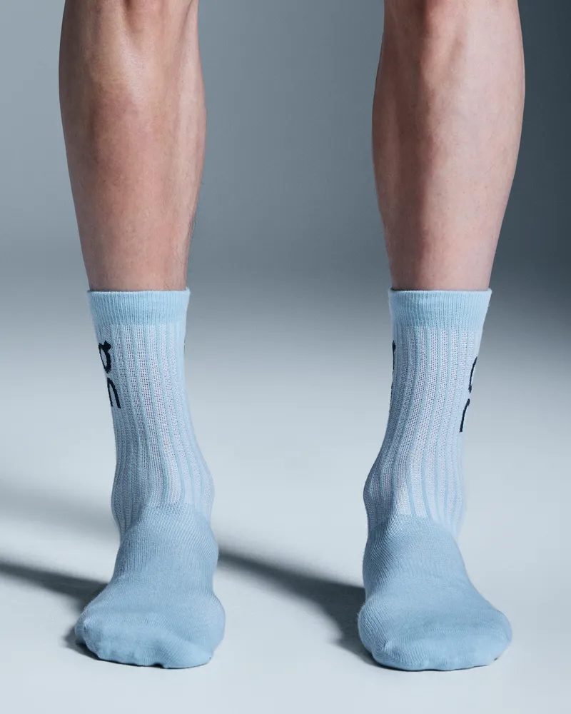 ON Logo Sock High 3P Blue