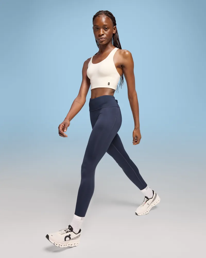 ON Active Bra Lgline Undyed-white