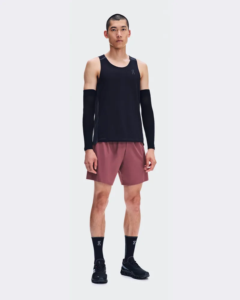 ON 7" Performance Shorts Red