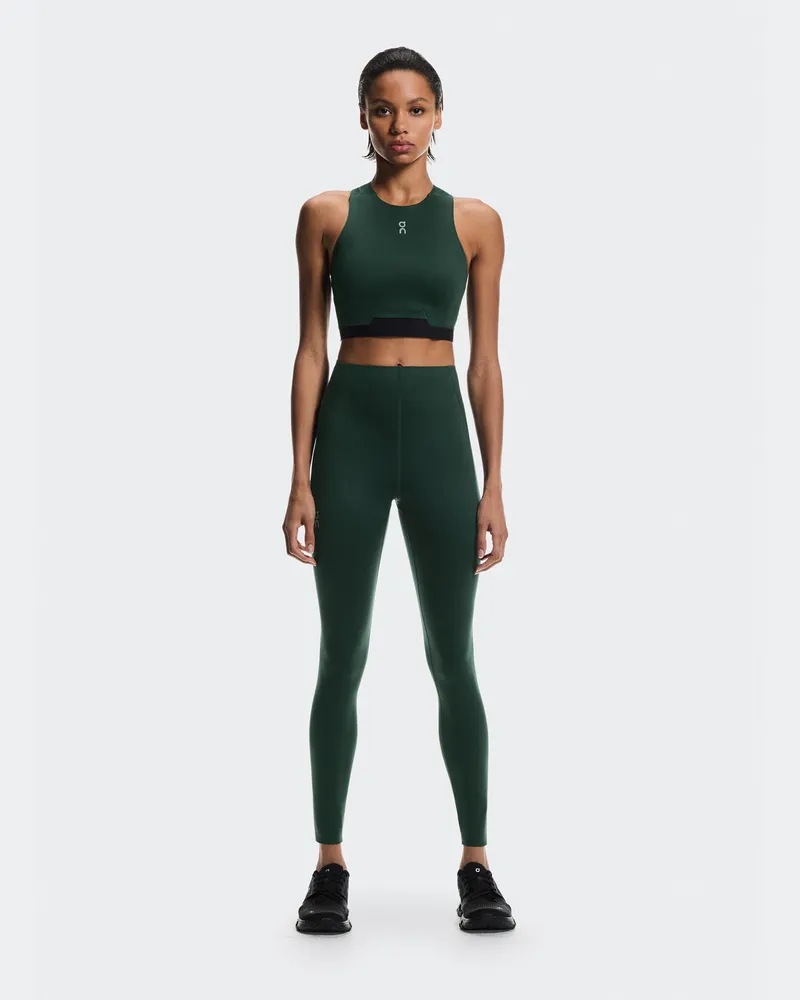 ON Train 2-in-1 Crop Black