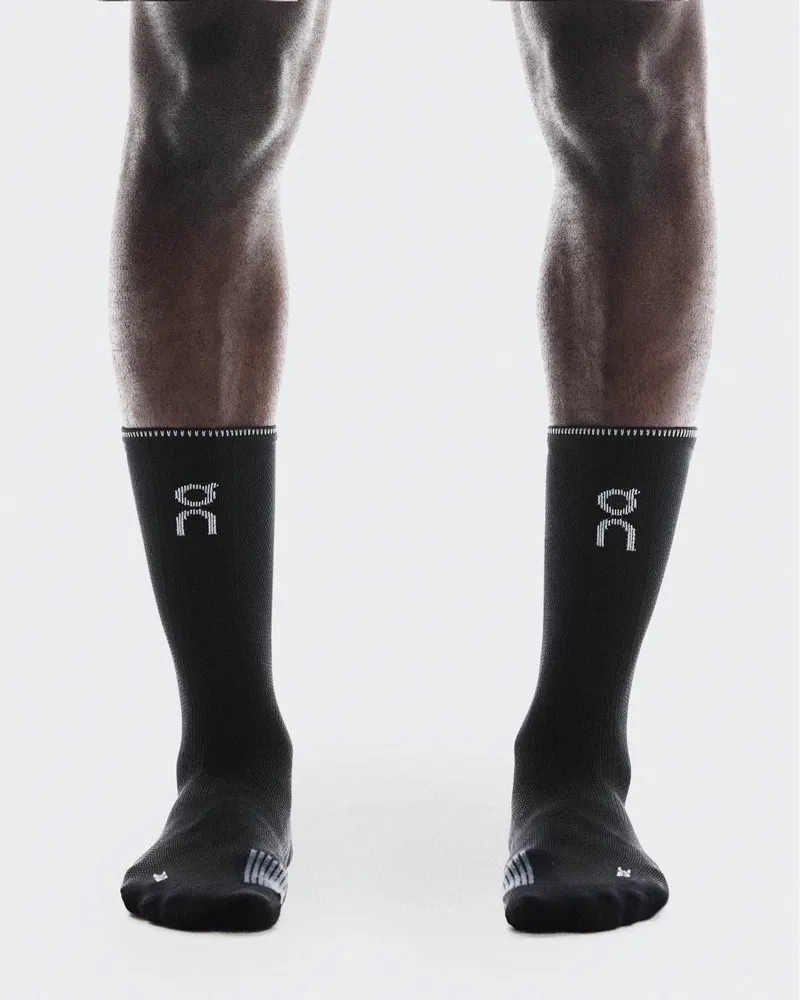 ON Performance Run Sock High Black