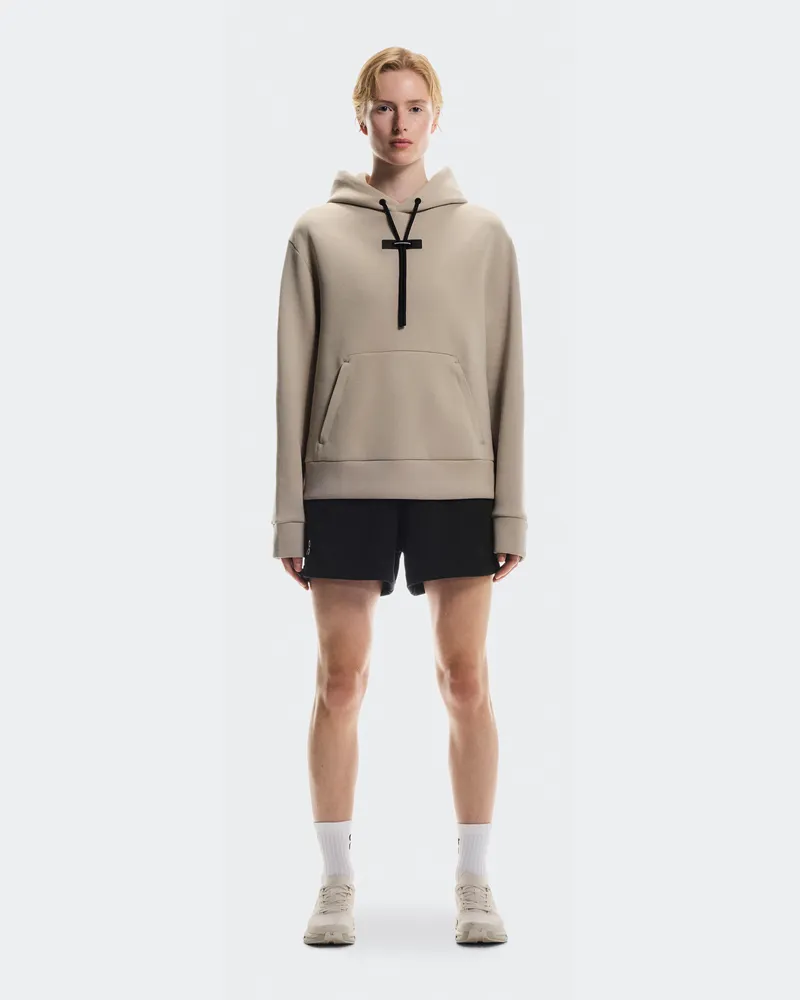 ON Focus Tech Hoodie Beige