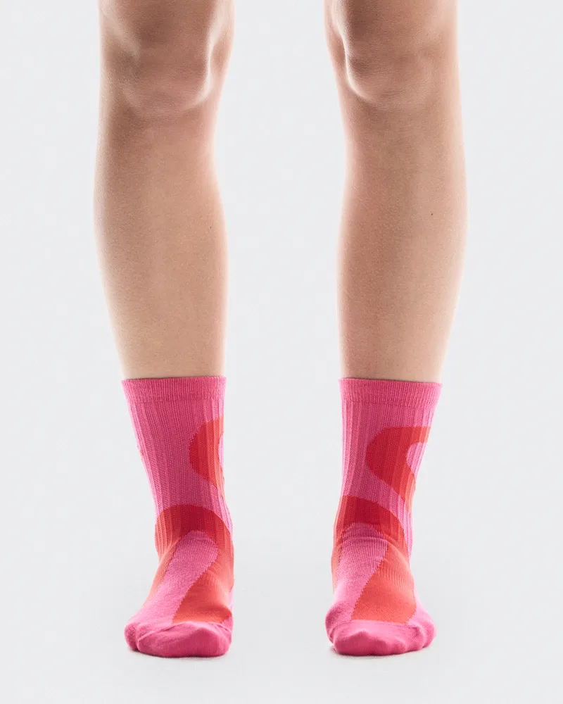 ON Liquid Logo Sock High 2P Limelight