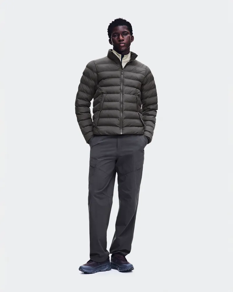 ON Ascent Puffer Jacket Grey