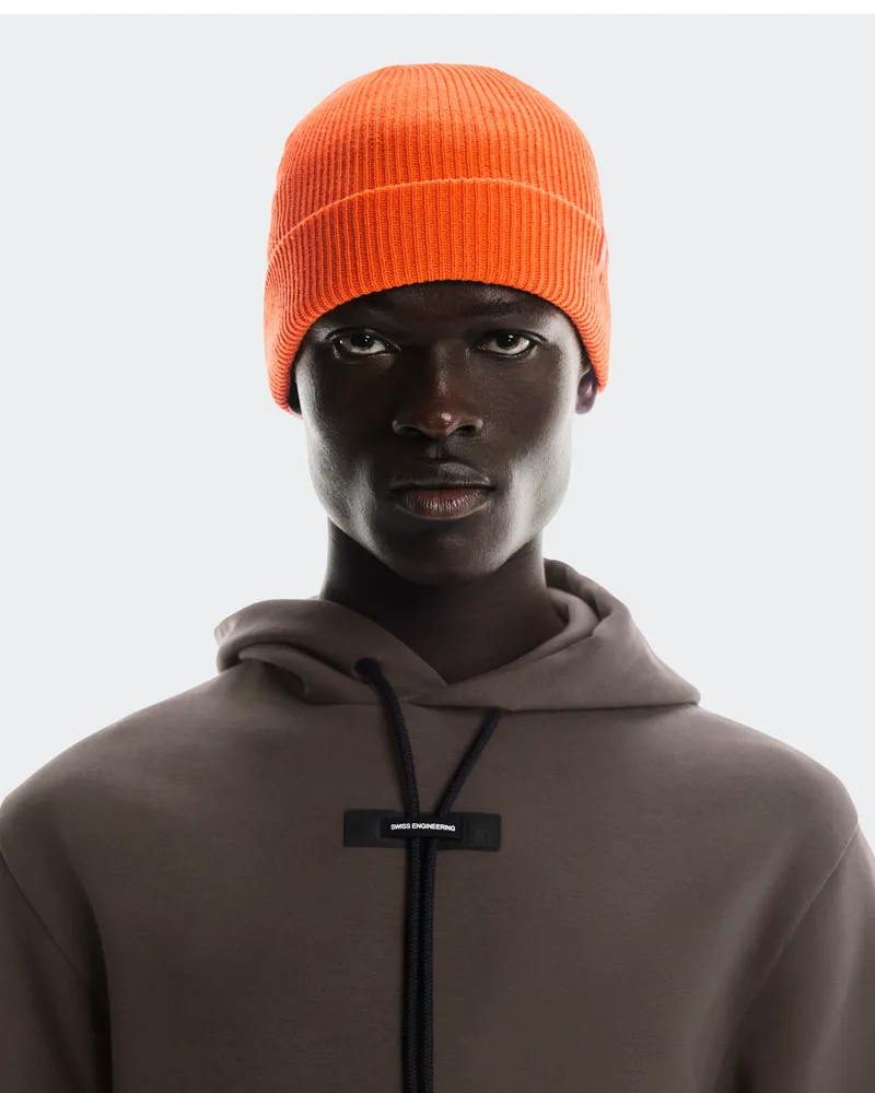 ON Merino Beanie Flame
