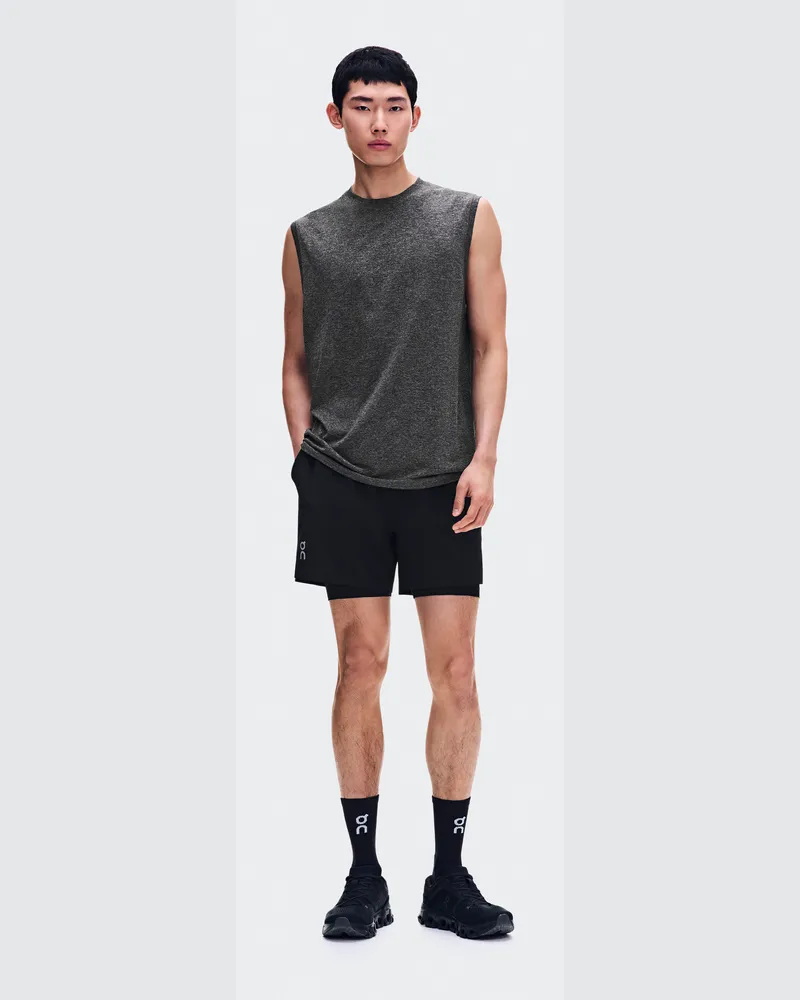 ON Train 2-in-1 Shorts Black