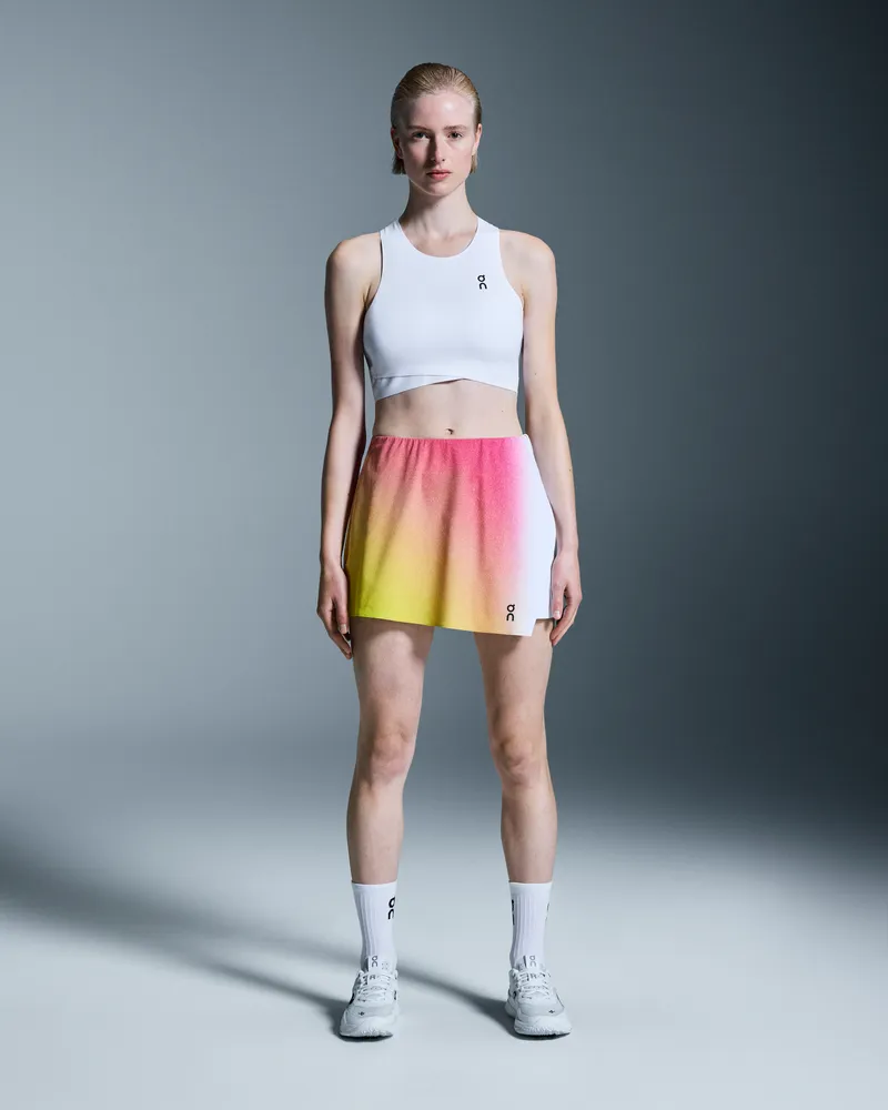 ON Court Crop Top White