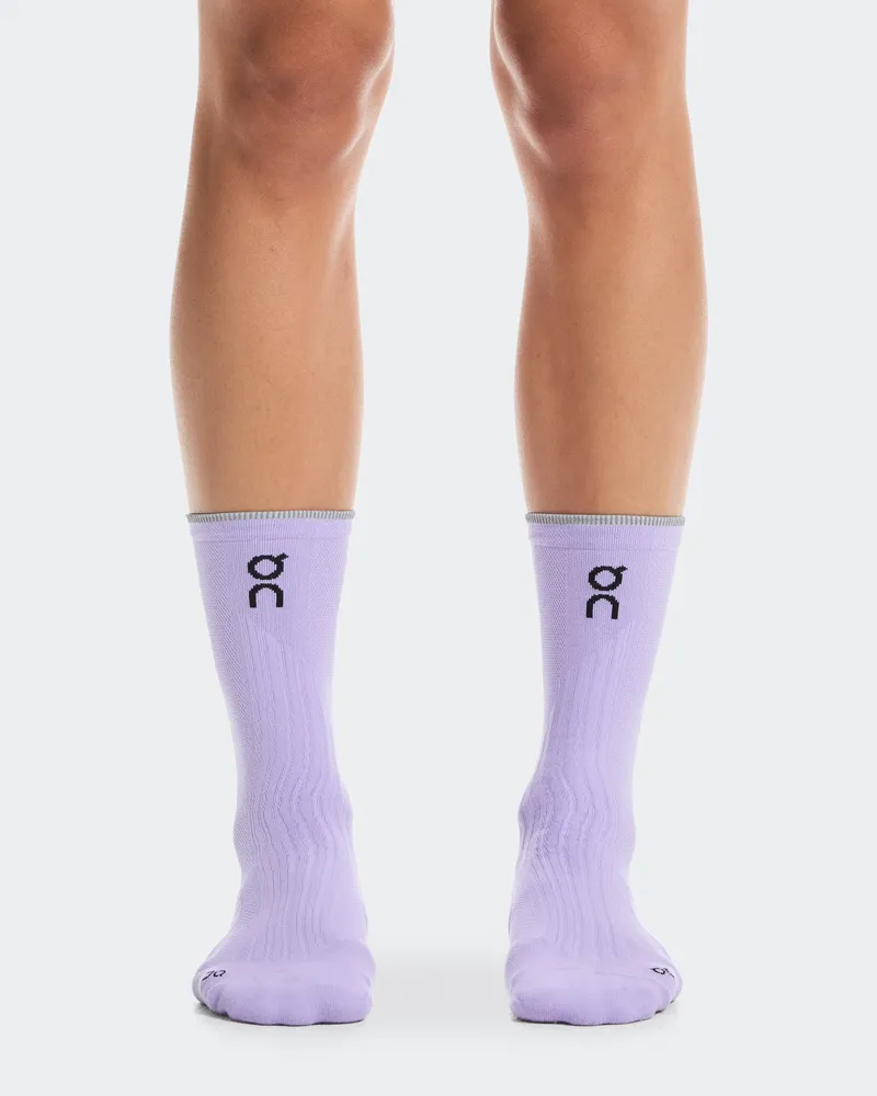 ON Elite Run Sock High Hyper Purple