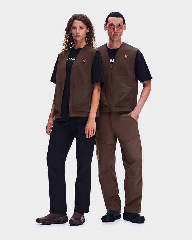 ON Utility Vest SHG Brown