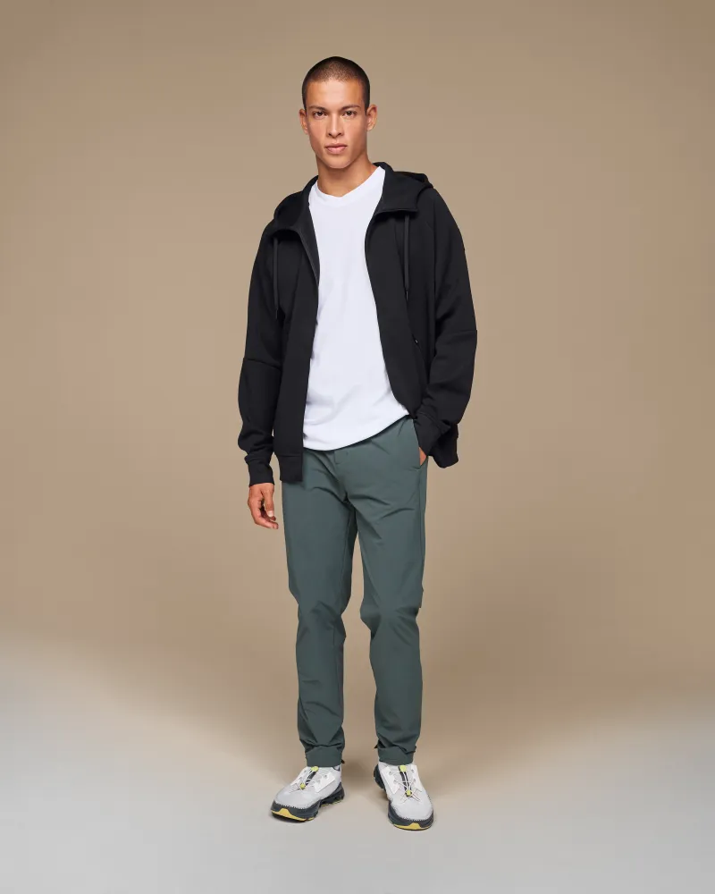 ON Zipped Hoodie Black